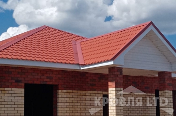 Металлочерепица Классик rall8004