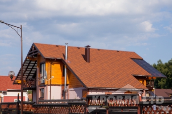 Гибкая черепица Шинглас, серия Ультра Фокстрот