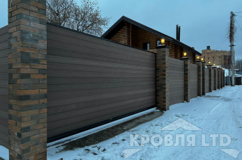 Террасная доска White Deck шоколад 135*20,