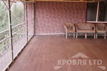 Террасная доска.Цвет- шоколад.