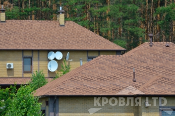 Гибкая черепица Катепал, серия Rocky