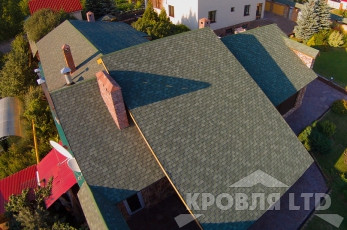 Гибкая черепица Шинглас, серия Кантри