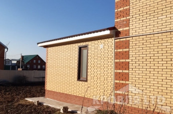 Фасадная панель Альта-Профиль кирпич клинкерный желтый,красный.