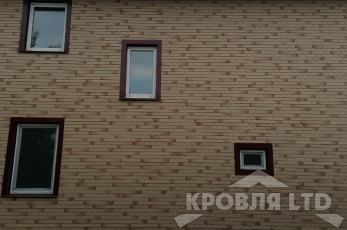 Фасадная панель Декер FLEMISH желтый жженый 