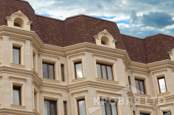 Гибкая черепица Шинглас, серия Кадриль Аккорд