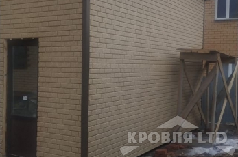 Фасадная Панель Ю-Пласт "Кирпич" Песочный 