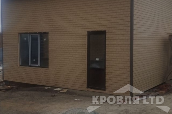 Фасадная Панель Ю-Пласт "Кирпич" Песочный 