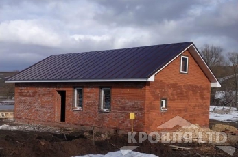 фальц двойной стоячий,Rall 8017 0,5 