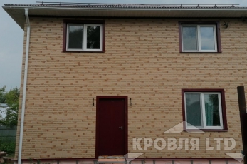 Фасадная панель Декер FLEMISH желтый жженый 