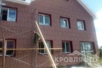 Фасадная панель Альта-Профиль Кирпич Рижский 01