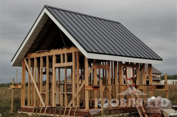 Кликфальц про 7024 стальной бархат.