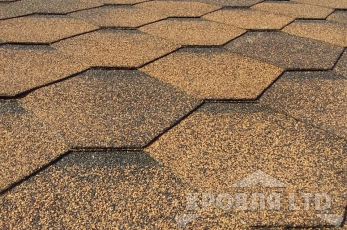 Гибкая черепица Roofshield серия Family Eco Light коллекция Стандарт цвет Коричневый с оттенением