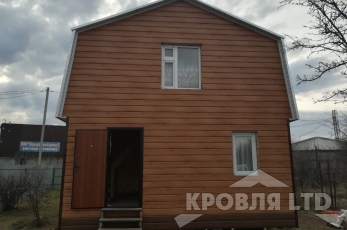 Металлсайдинг Евробрус Светлое дерево. 