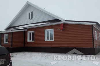 Сайдинг металлический Венец Пихта1