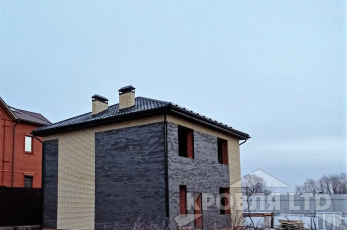 Металлочерепица Испанская сьера Стальной бархат rall 9005 