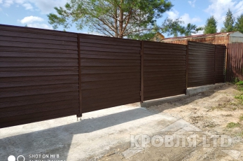 Сайдинг металлический Финская доска узкая rall 8017