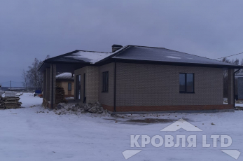 Софиты 9005 Стальной бархат, Водосток GL 9005.