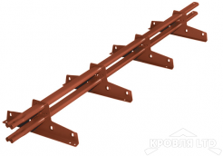 Снегозадержатель Roofsystems серия PRESTIGE 45*25 EURO, Полиэстер RAL 8004
коричневая медь, 3м