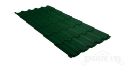 Профиль волновой Квинта Плюс, Drap RAL   6005 зеленый мох, толщина 0,45