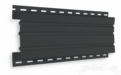 Разделитель сайдинга 120мм графитовый