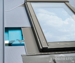 Оклад  для клик-фальцевой кровли  FAKRO EBV-P 78*160