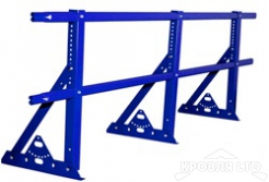 Кровельное ограждение Roofsystems серия ELITE H-900 40*20, для фальца, Полиэстер RAL 5005 синий насыщенный, 3м