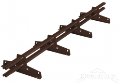Снегозадержатель Roofsystems серия PRESTIGE 45*25 EURO, Полиэстер RAL 8017
коричневый шоколад, 3м