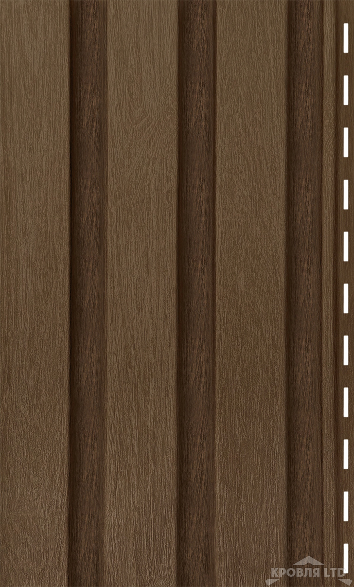 Сайдинг Ю-Пласт Timberblock Рейка фасадная цвет дуб золотой 3м