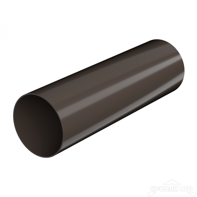 ТН ПВХ D125/82 ММ ТРУБА (3 М)  ТЕМНО-КОРИЧНЕВЫЙ  Rall 8019
