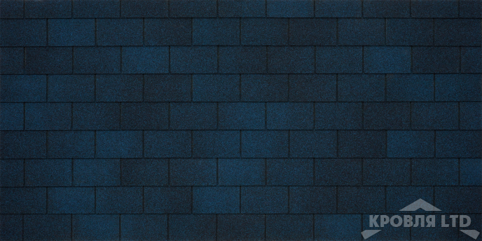 Гибкая черепица Тегола серия Категория BUSINESS PLUS коллекция UNICA RECTANGULAR цвет Indaco 482