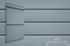 Сайдинг Double-брус Grand Line Color Plus голубой (3,0м)