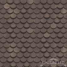 Гибкая черепица Шинглас коллекция Атлантика цвет Мадейра
